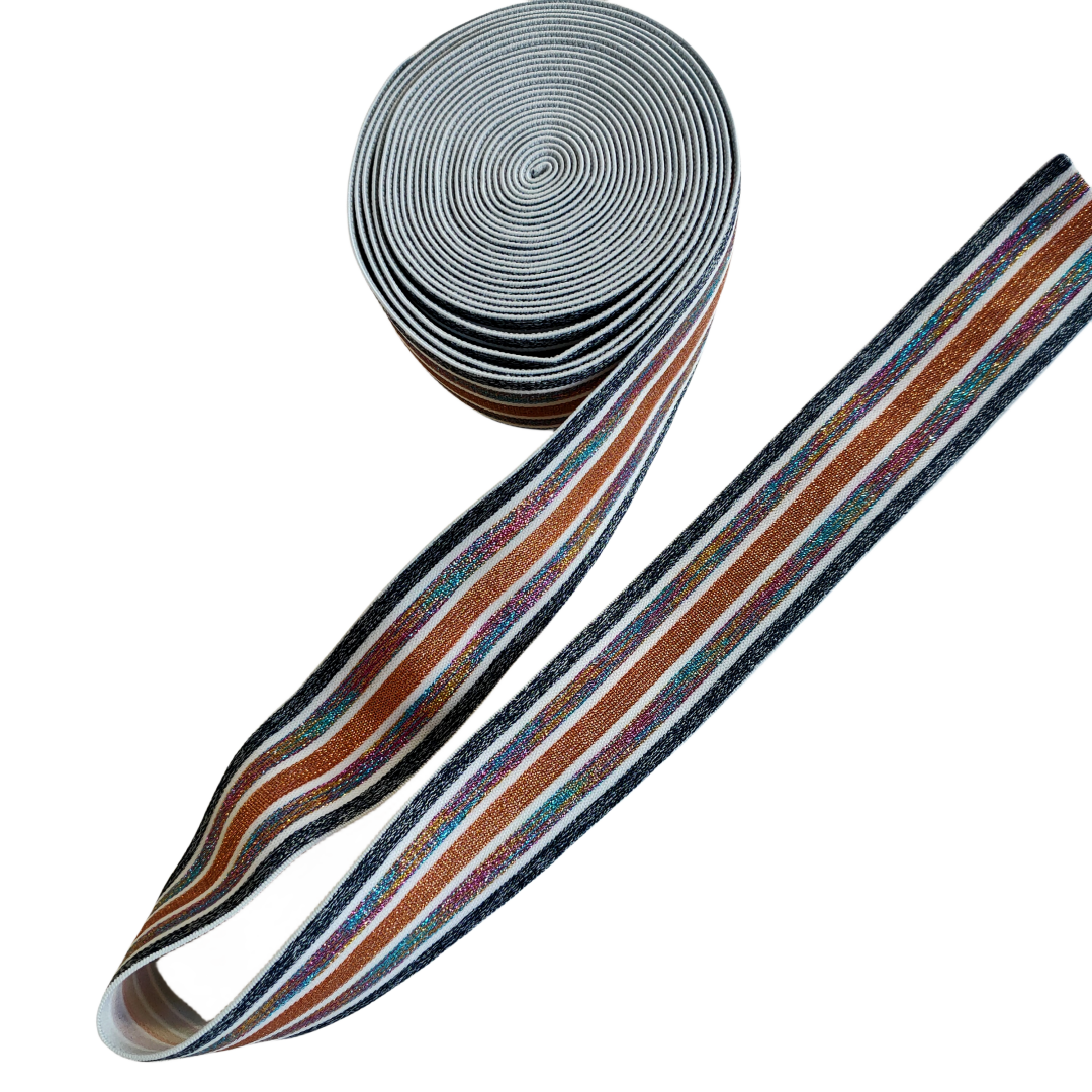 Élastique coloré - 40mm de largeur
