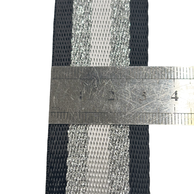 Sangle Rayée Brillante - Épaisseur 1,3mm - 32mm