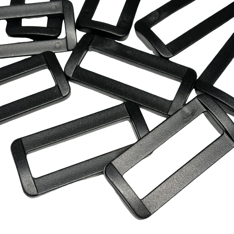 Boucle rectangulaire en plastique pour sangle - 38mm