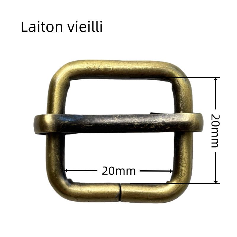 Boucles réglable en métal - 20mm