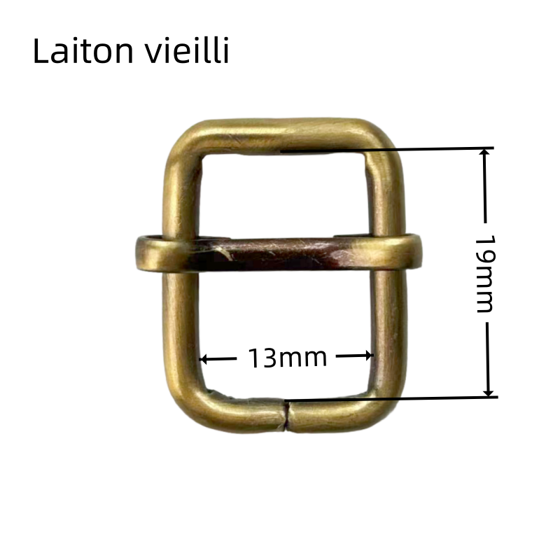 Boucles réglable en métal - 12mm