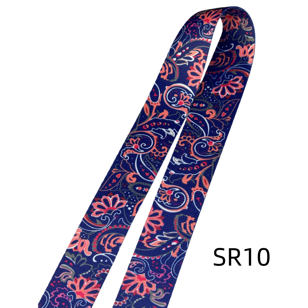 Bandoulière réglable pour sac - sangles à motifs - 38mm