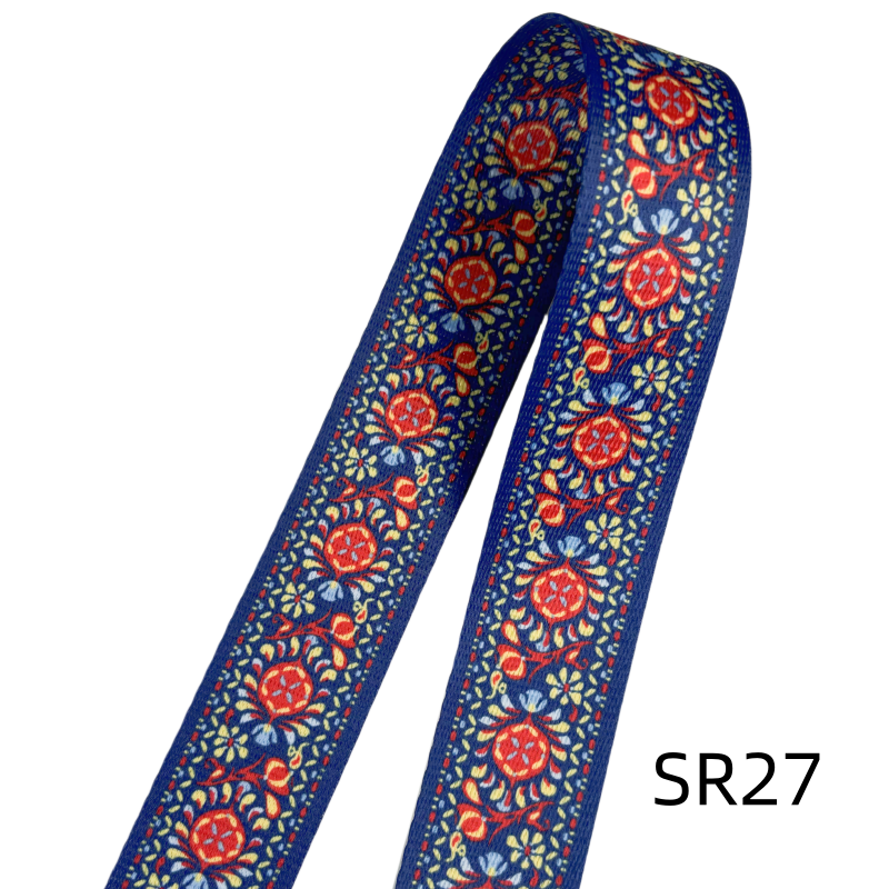 Bandoulières réglable pour sac - sangles à motifs - 38mm