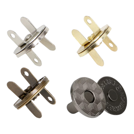 Set de bouton magnétique fermoir magnetique Métal - 18mm