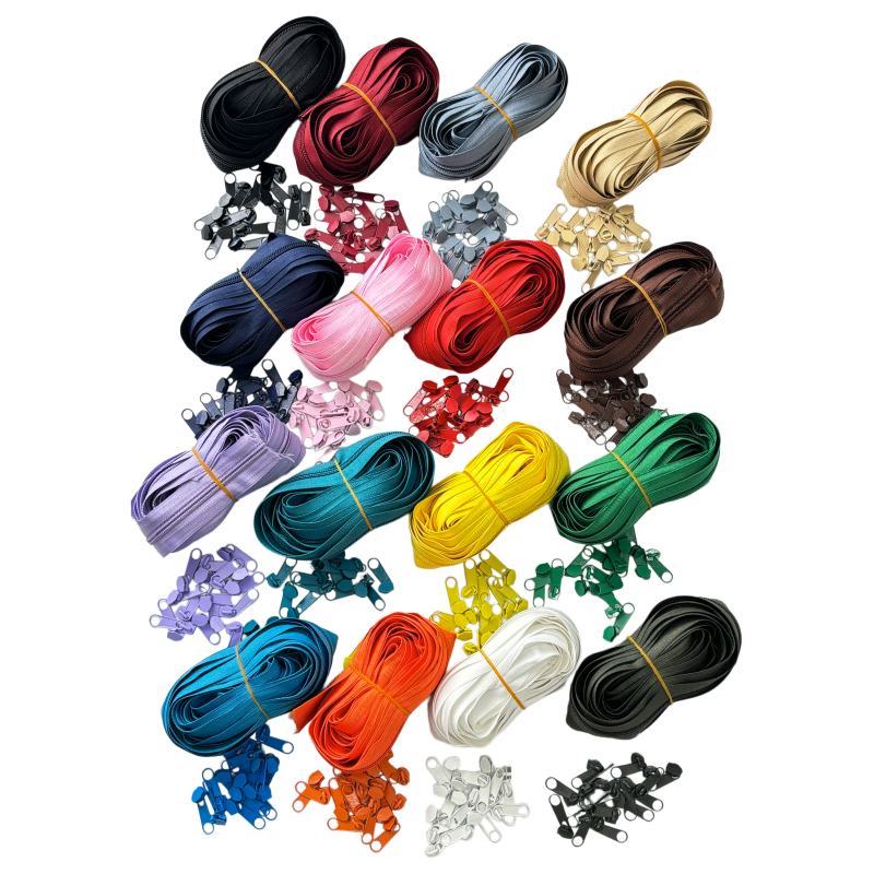 Fermeture éclair sans fin - N°5 - Comprend 3 curseurs par mètre