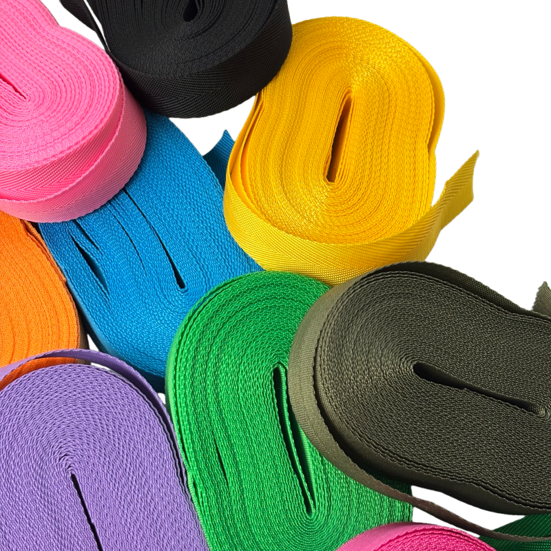 Sangles de couleur unie - Épaisseur 0,8mm - 23mm de largeur