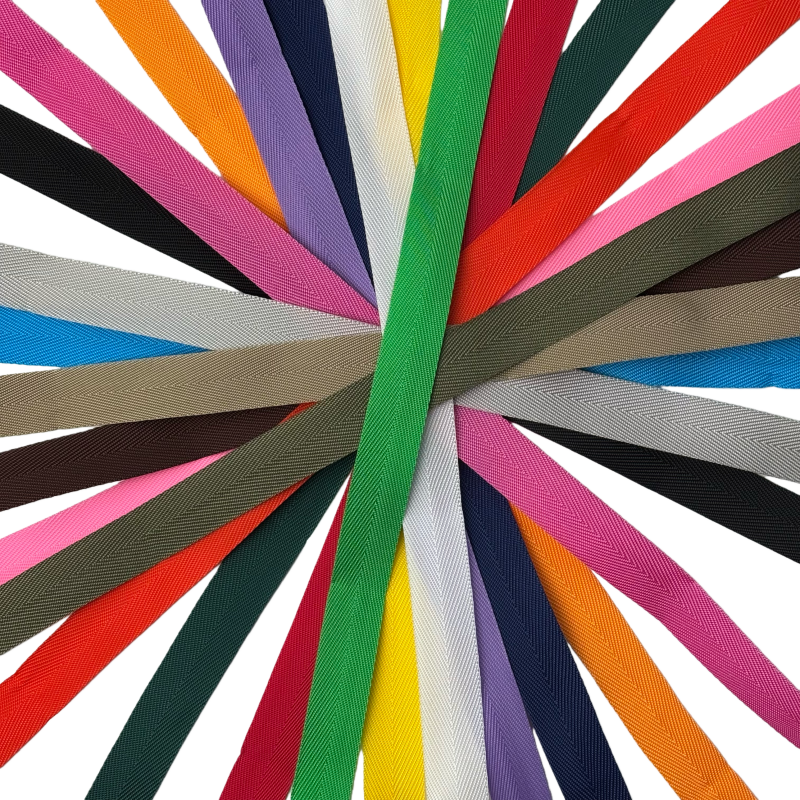 Sangles de couleur unie - Épaisseur 0,8mm - 23mm de largeur