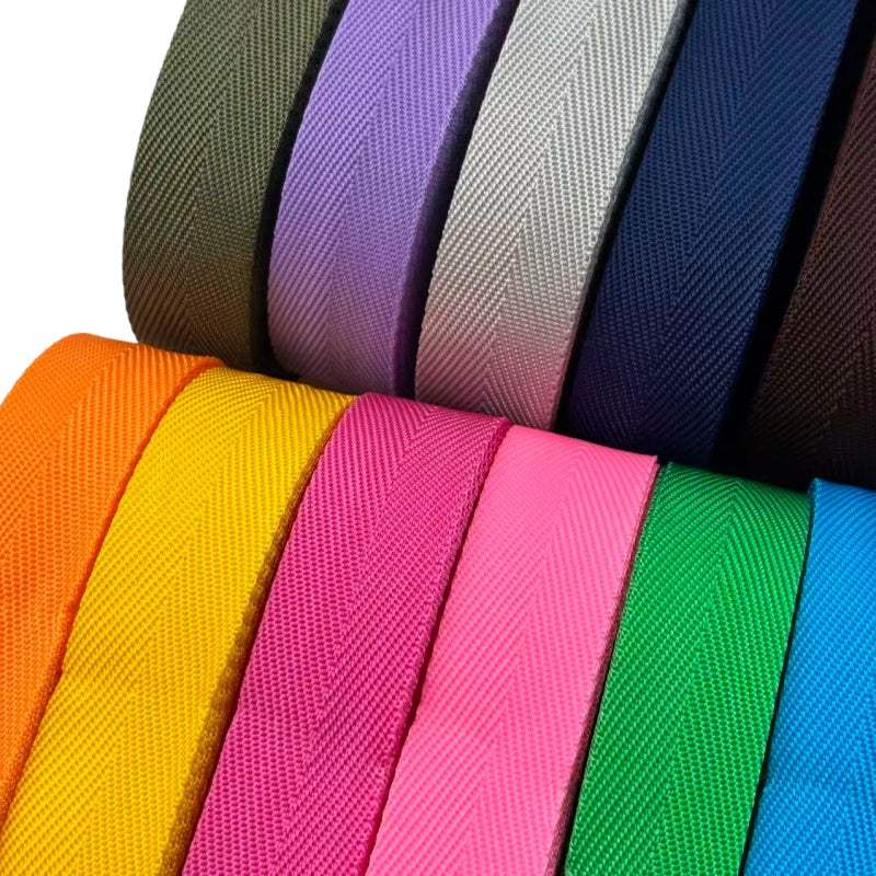 Sangles de couleur unie - Épaisseur 0,8mm - 23mm de largeur