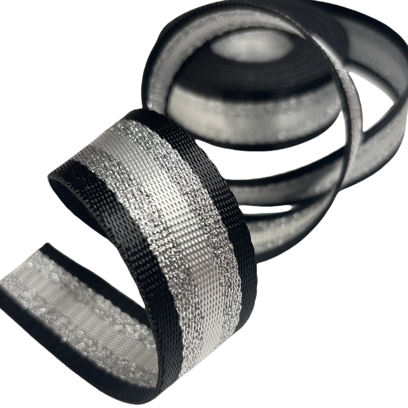Sangle Rayée Brillante - Épaisseur 1,3mm - 32mm