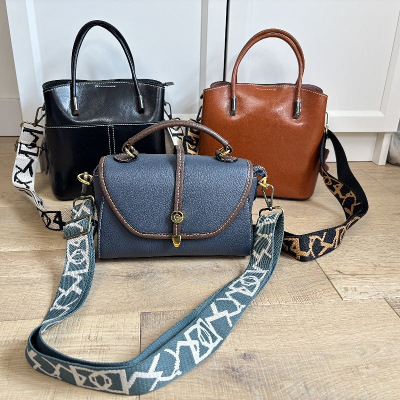 Bandoulière réglable pour sac - jacquard - 38mm