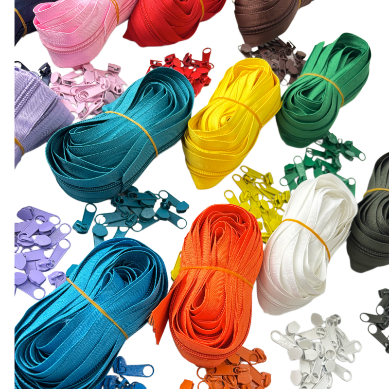 Fermeture éclair sans fin - N°5 - Comprend 3 curseurs par mètre