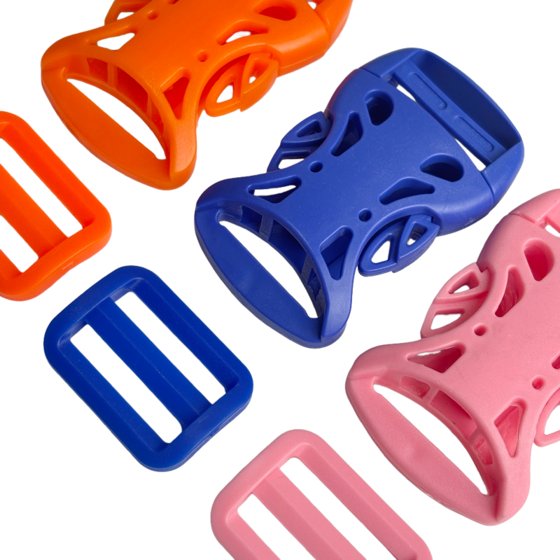 Set de Boucle clip et boucle d'échelle en plastique - 25mm