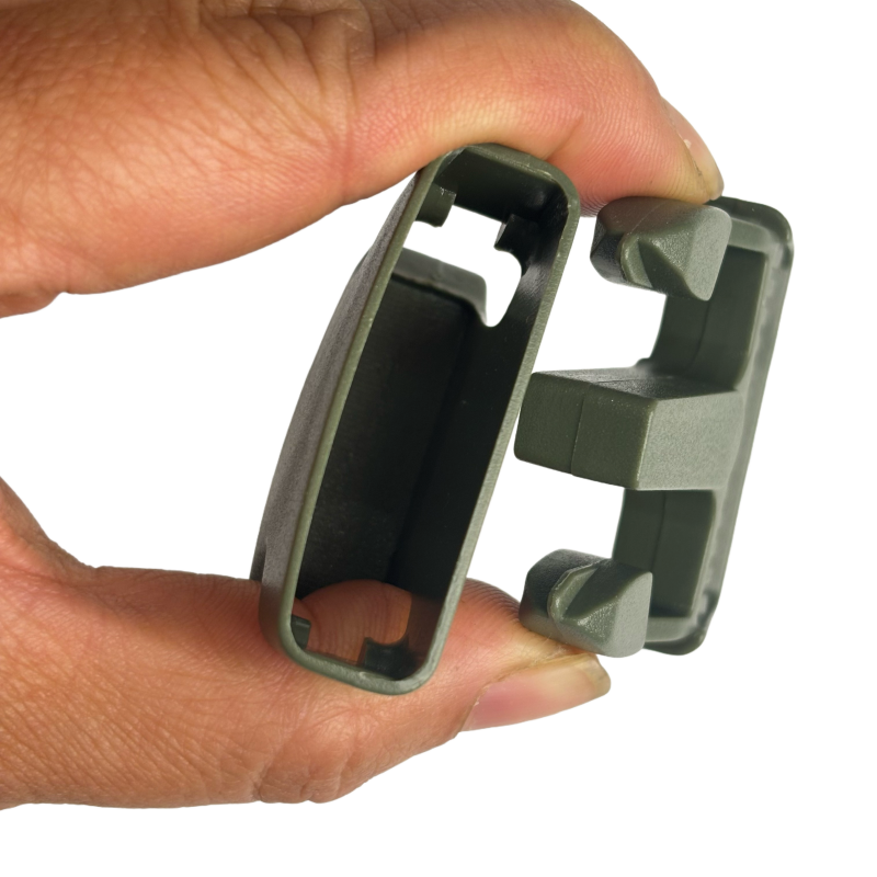 Set de Boucle clip et boucle d'échelle en plastique - 38mm