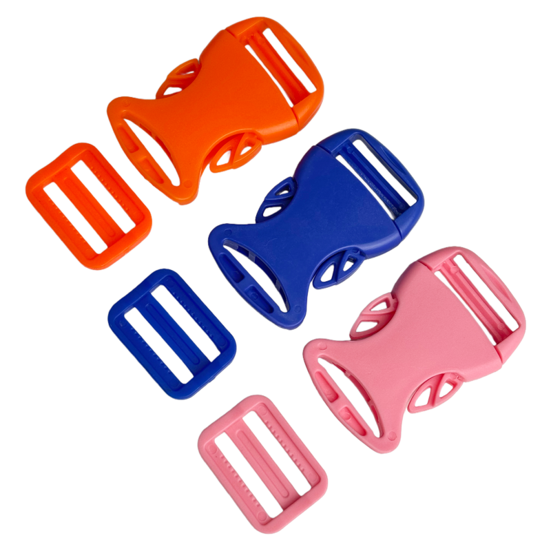 Set de Boucle clip et boucle d'échelle en plastique - 25mm