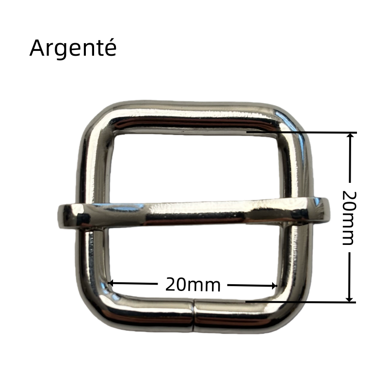 Boucles réglable en métal - 20mm