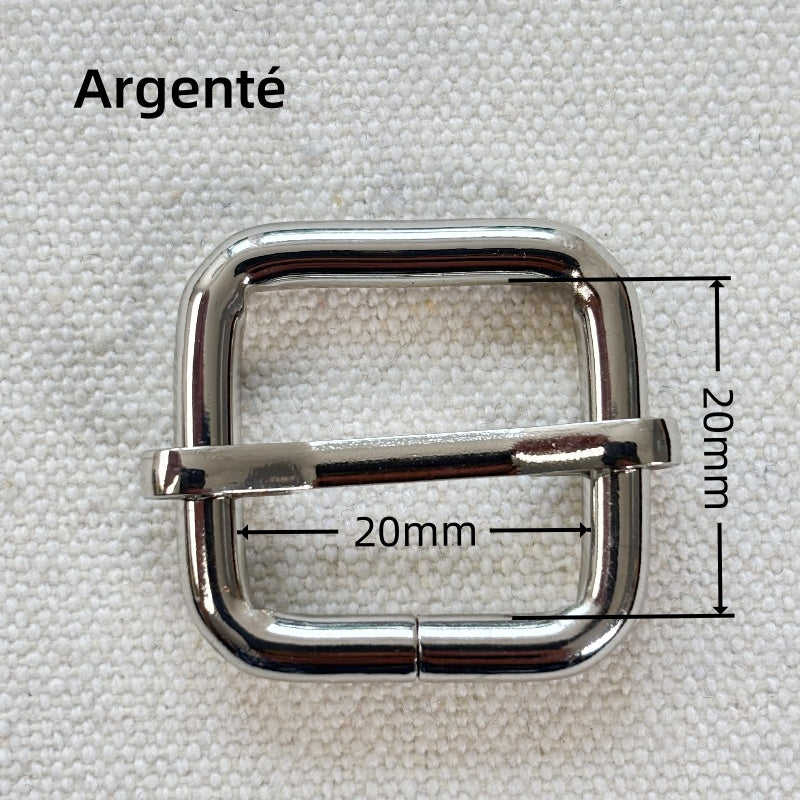 Boucle réglable en métal - 20mm