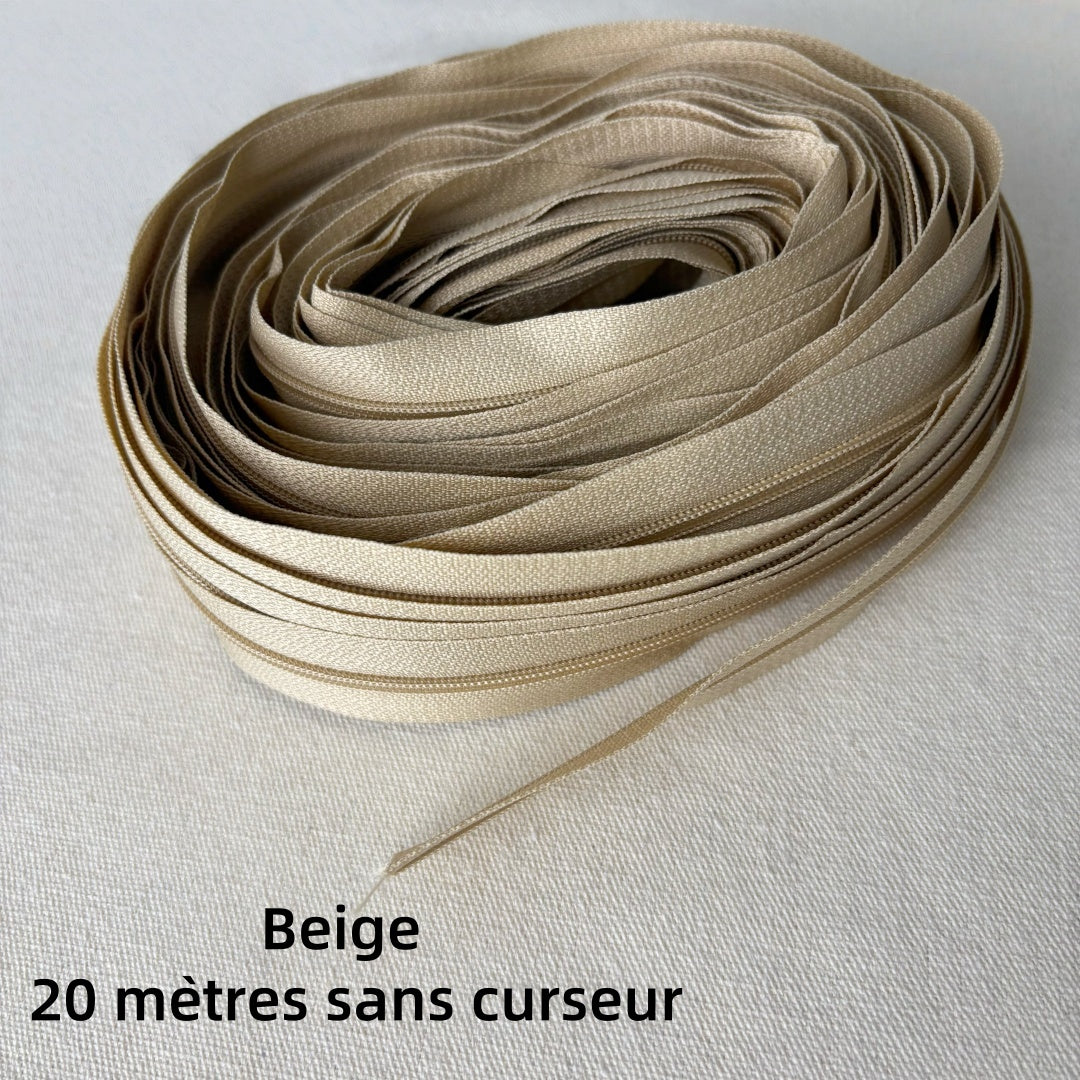 Fermetures éclair sans fin-zip - N°3