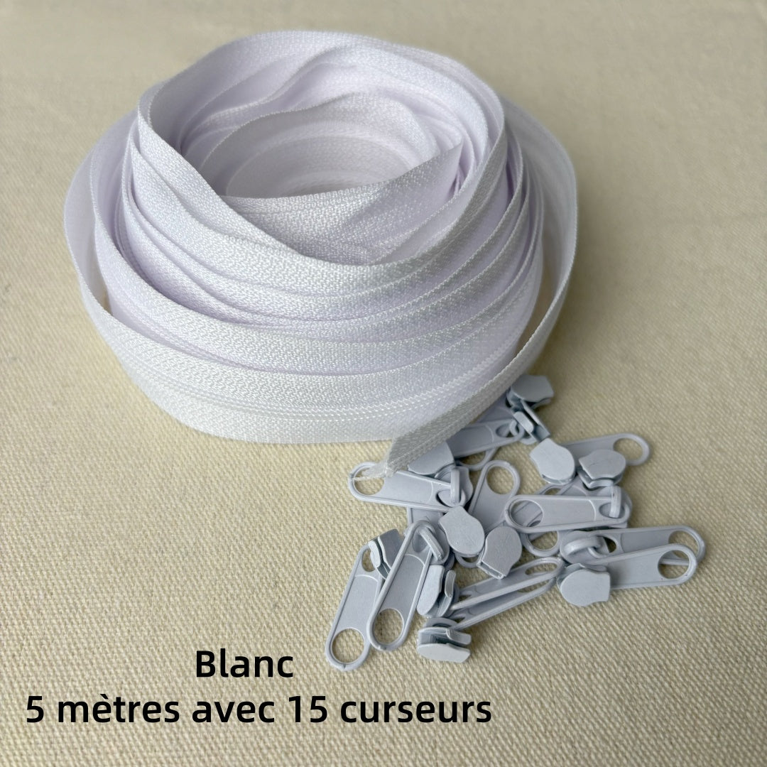 Fermetures éclair sans fin-zip - N°3