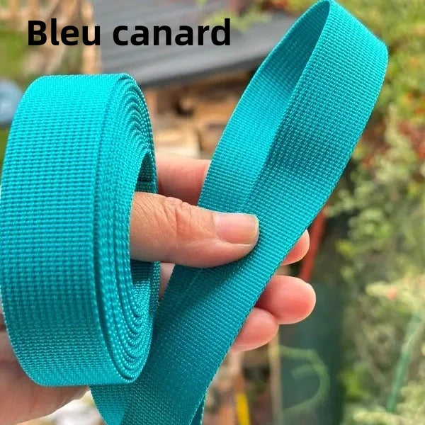 Sangles de couleur unie - Épaisseur 1mm - 25mm de largeur