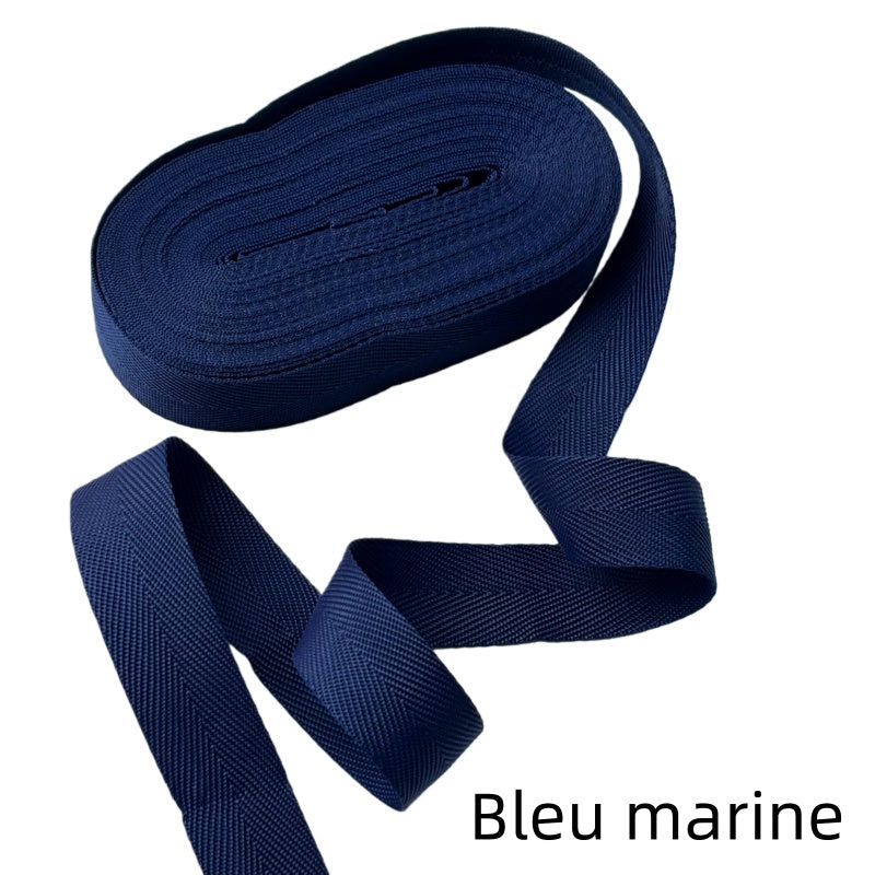 Sangles de couleur unie - Épaisseur 0,8mm - 23mm de largeur