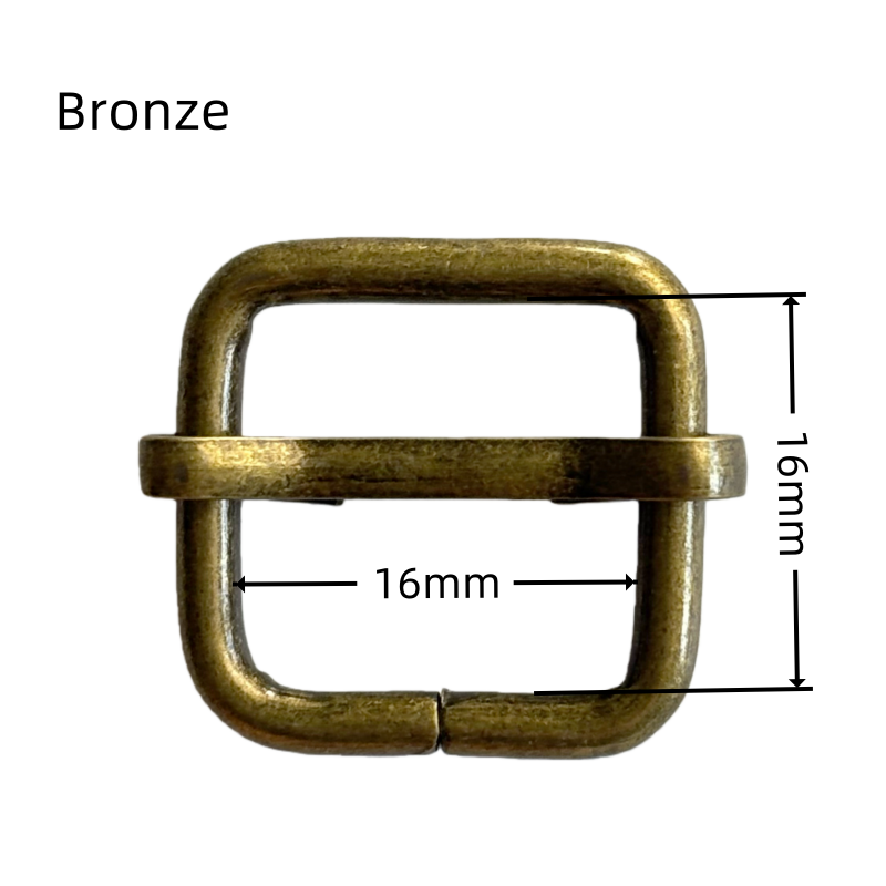 Boucles réglable en métal - 15mm