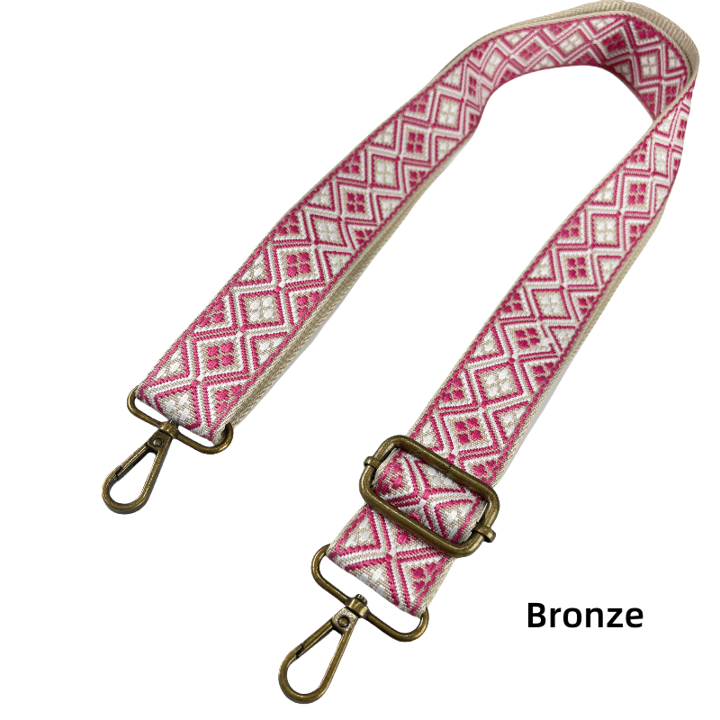 Bandoulière réglable pour sac - jacquard - 38mm