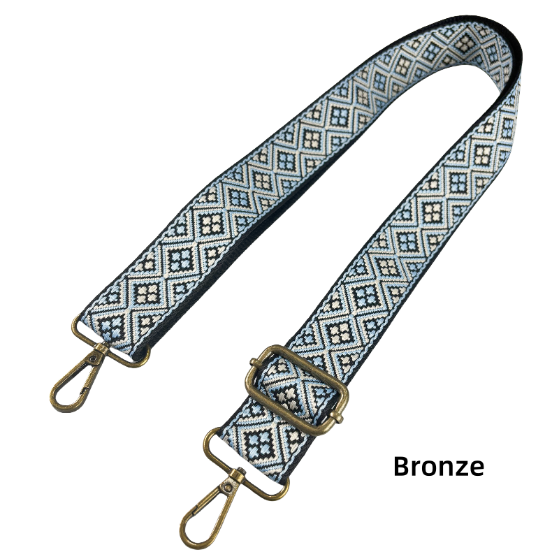 Bandoulière réglable pour sac - jacquard - 38mm