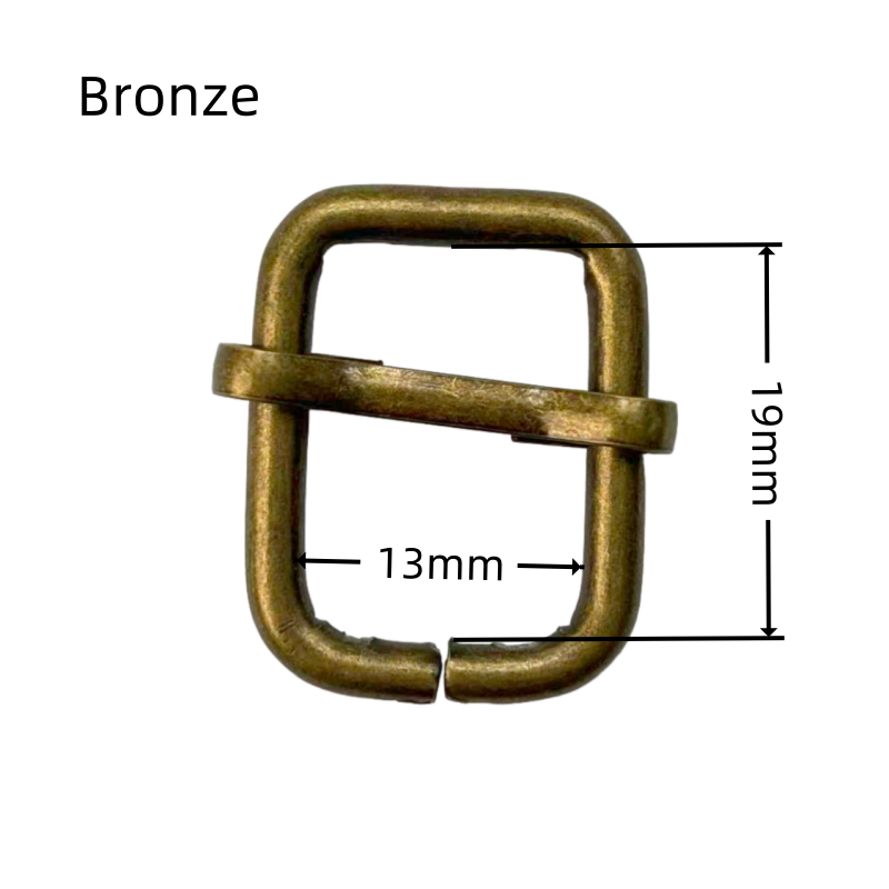 Boucles réglable en métal - 12mm