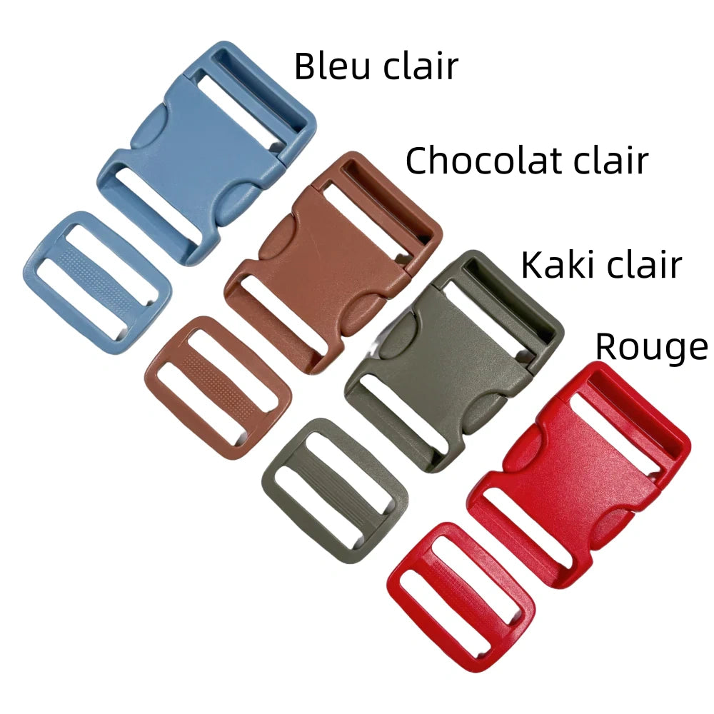 Set de Boucle clip et boucle d'échelle en plastique - 38mm