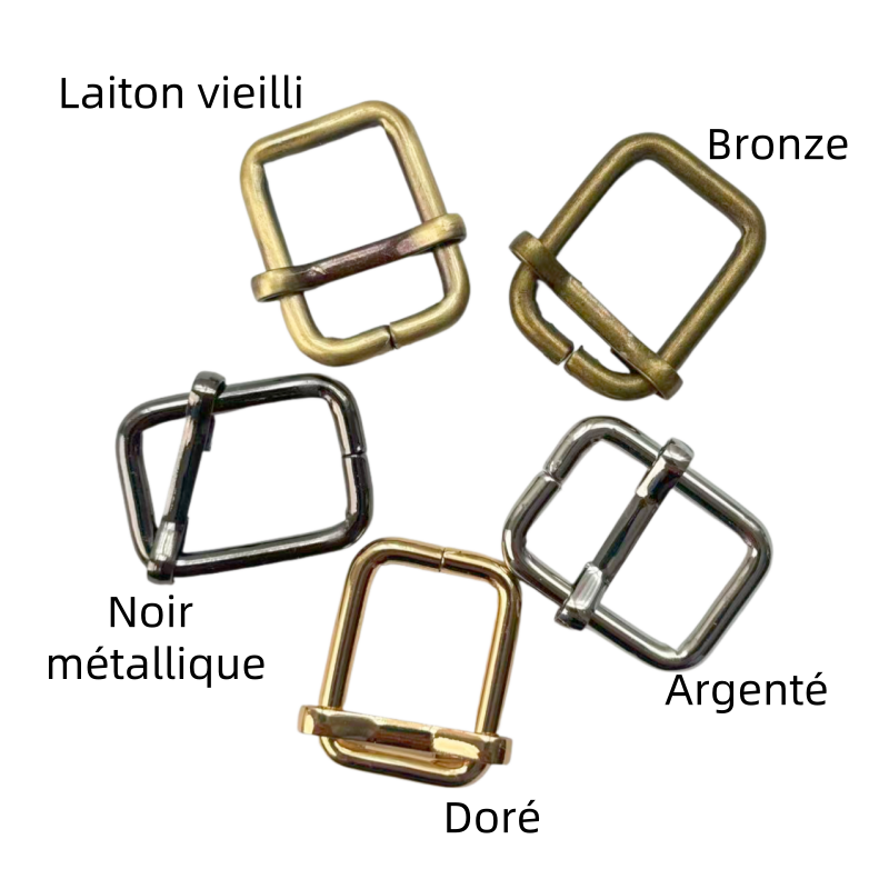 Boucles réglable en métal - 12mm