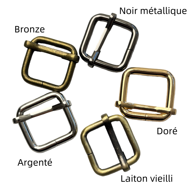 Boucles réglable en métal - 20mm