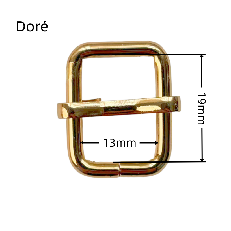 Boucles réglable en métal - 12mm