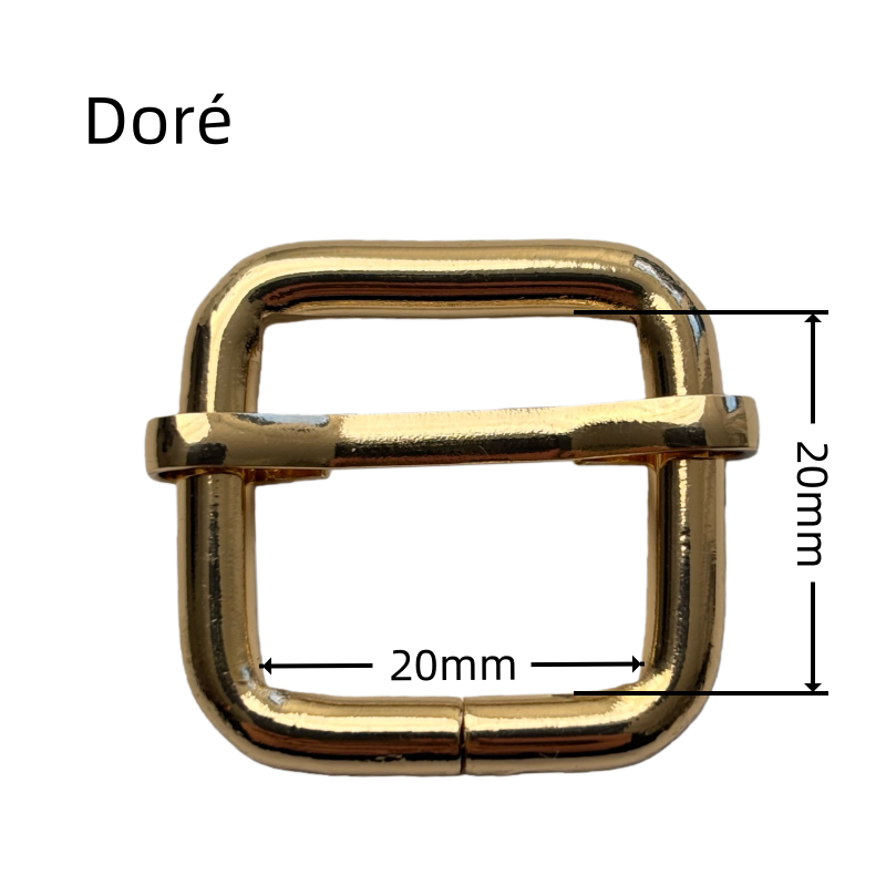 Boucles réglable en métal - 20mm