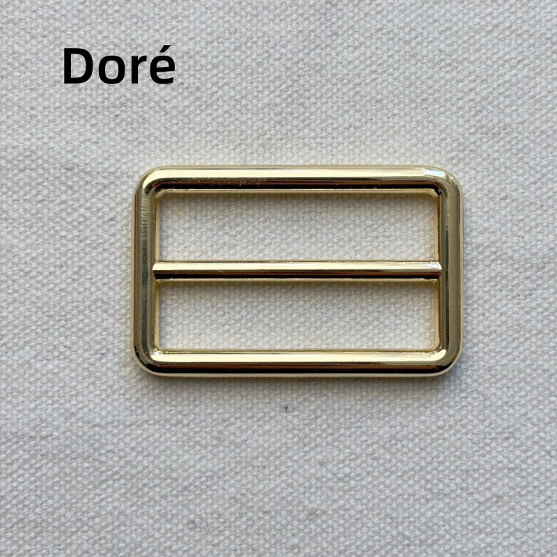 Boucle réglable en métal - 25mm / 32mm / 38mm