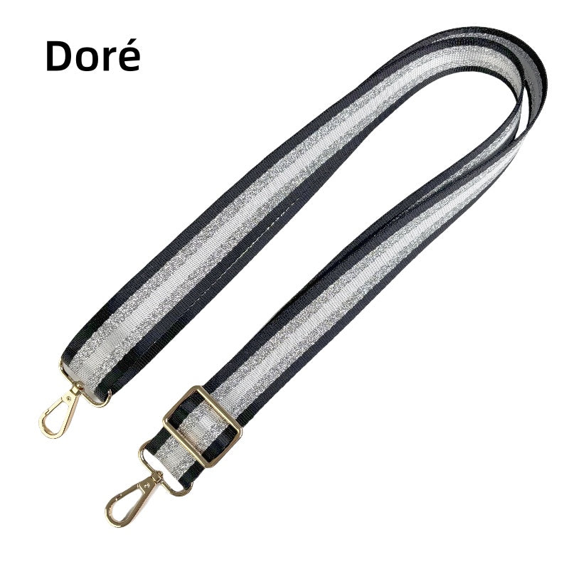 Bandoulière Réglable pour sac - Rayée Brillante - 32mm