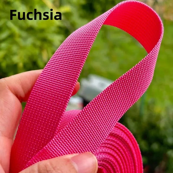 Sangles de couleur unie - Épaisseur 1mm - 25mm de largeur