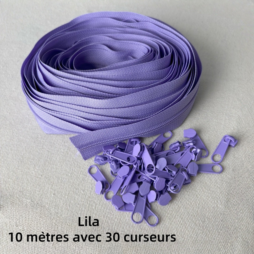Fermetures éclair sans fin-zip - N°3