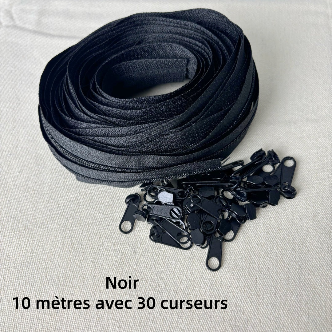 Fermetures éclair sans fin-zip - N°3