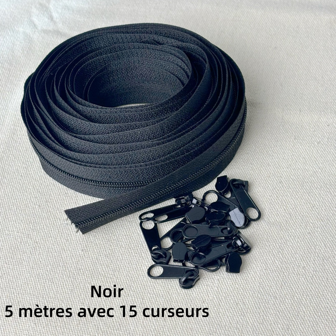 Fermetures éclair sans fin-zip - N°3