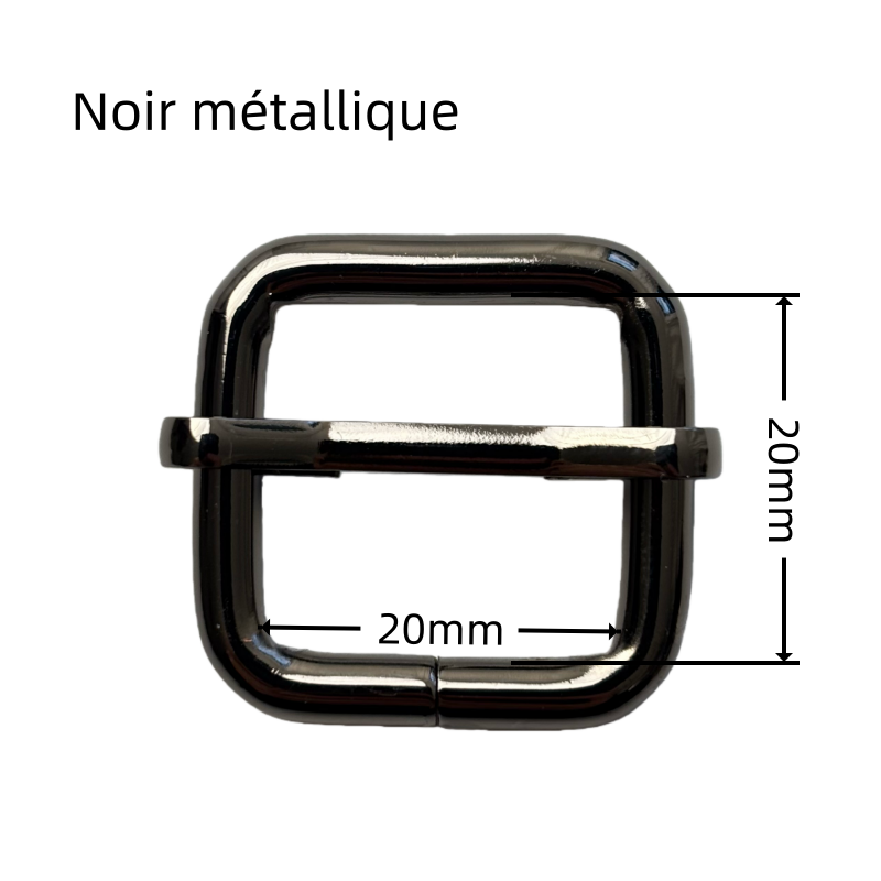 Boucles réglable en métal - 20mm