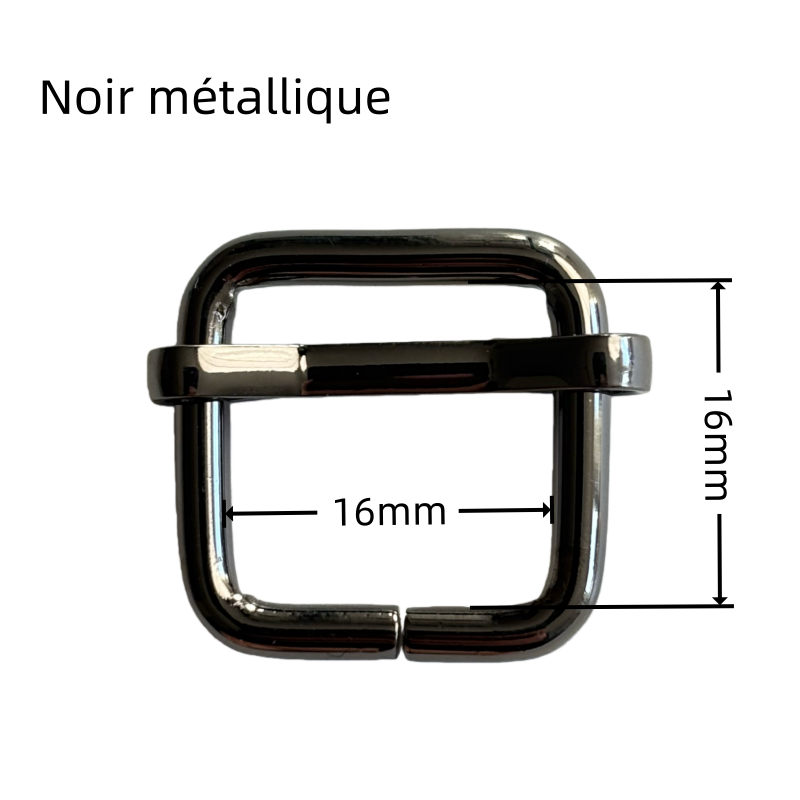 Boucles réglable en métal - 15mm
