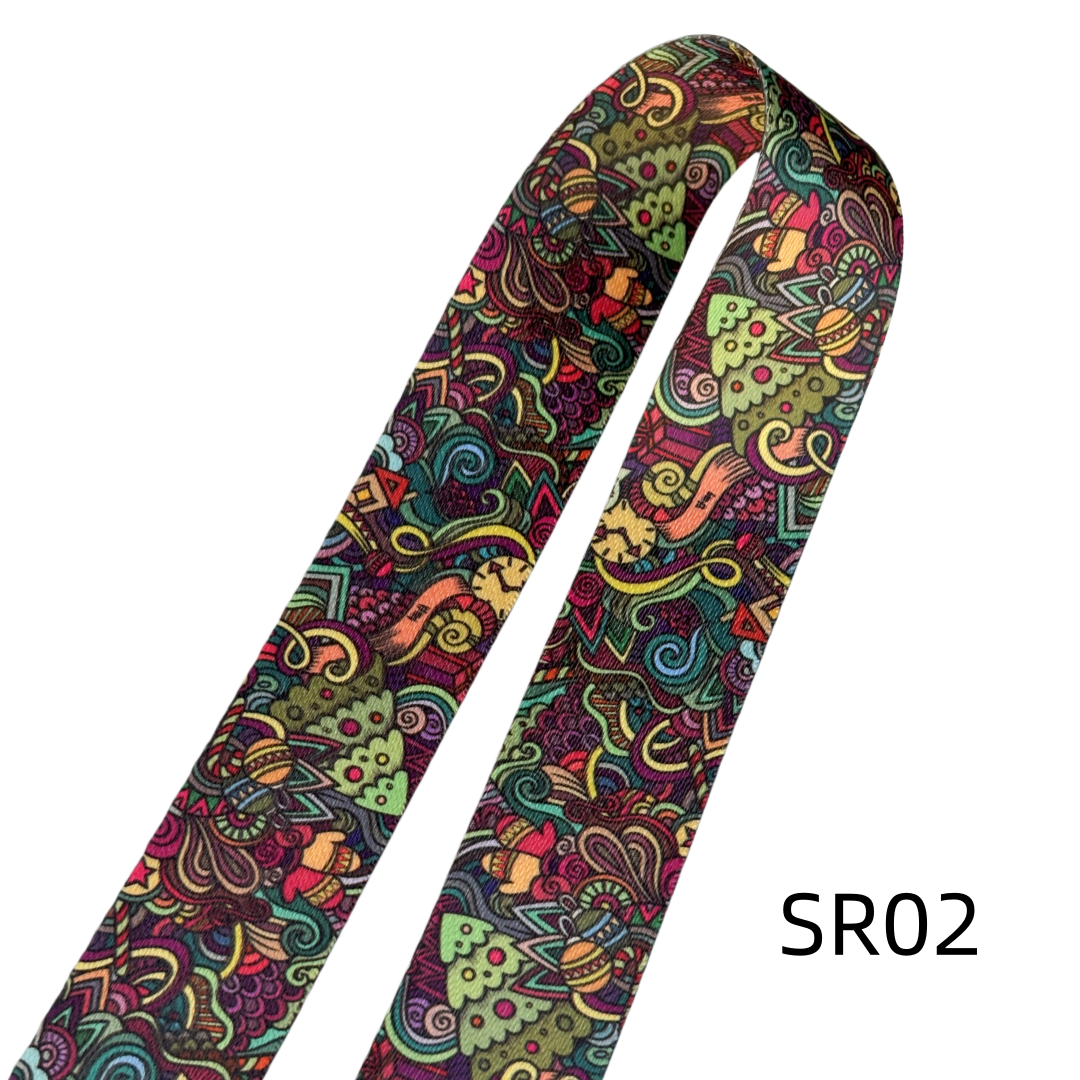 Sangle à motifs en 38mm - Multicolore - Épaisseur 1mm