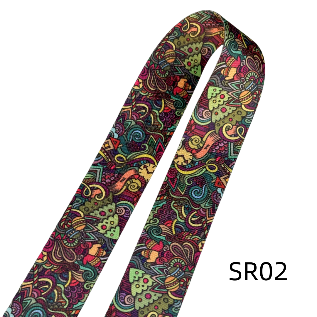Bandoulière réglable pour sac - sangles à motifs - 38mm