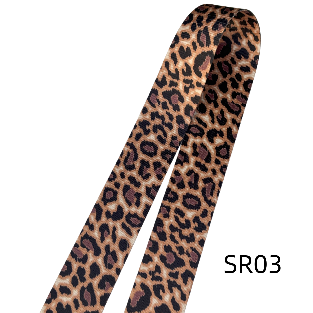 Bandoulière réglable pour sac - sangles à motifs - 38mm