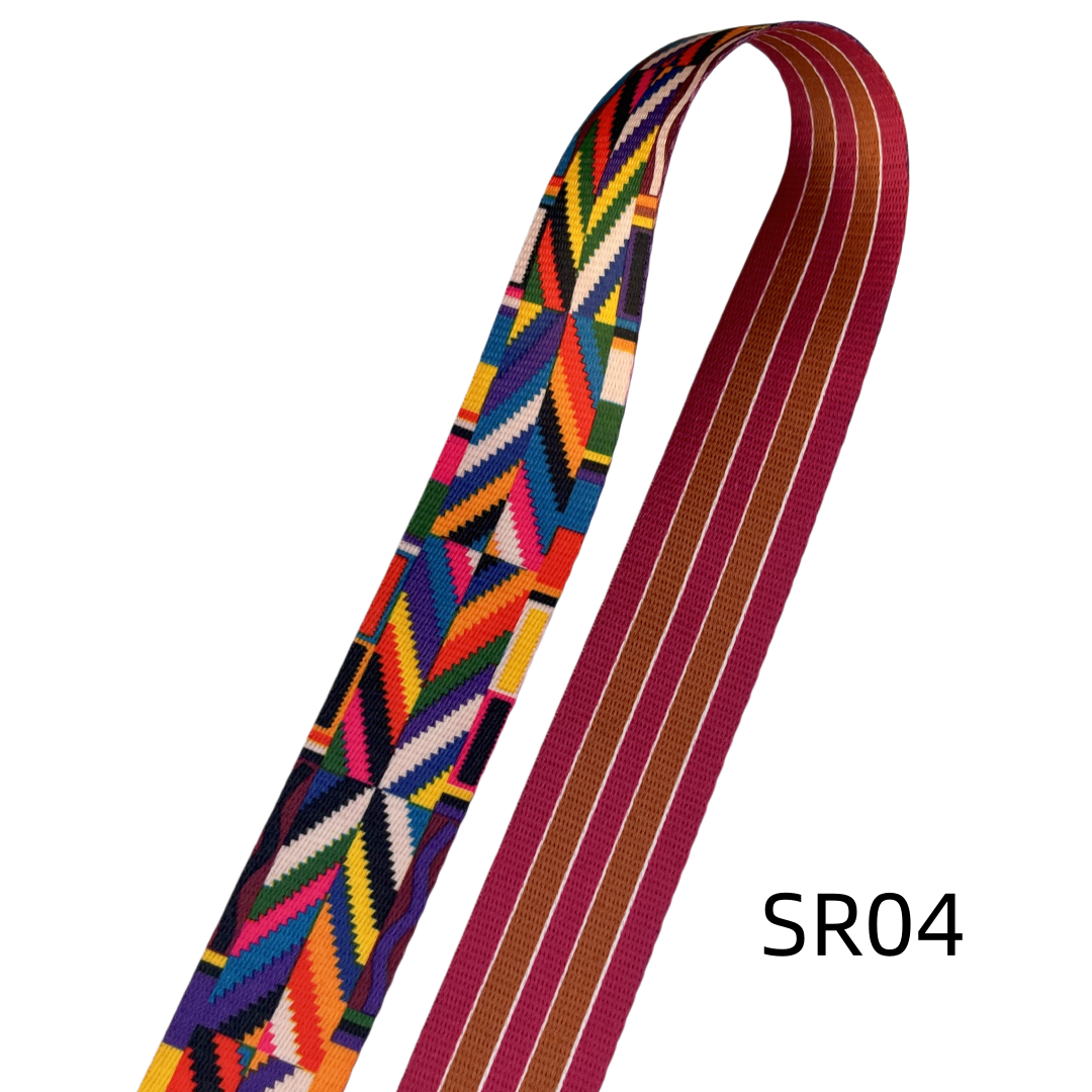 Sangle à motifs en 38mm - Multicolore - Épaisseur 1mm