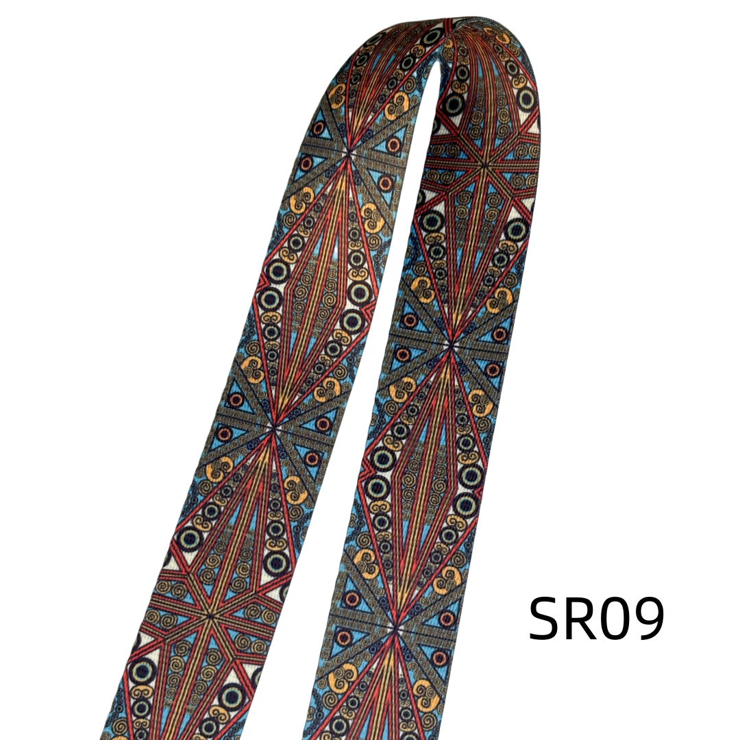 Sangle à motifs en 38mm - Multicolore - Épaisseur 1mm