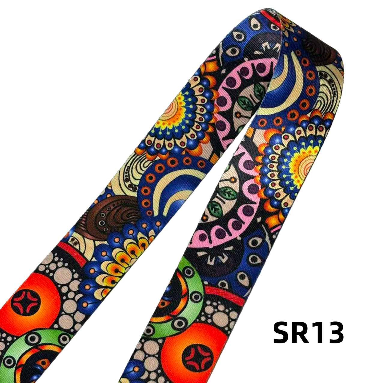 Sangles à motifs en 38mm - Multicolore - Épaisseur 1mm