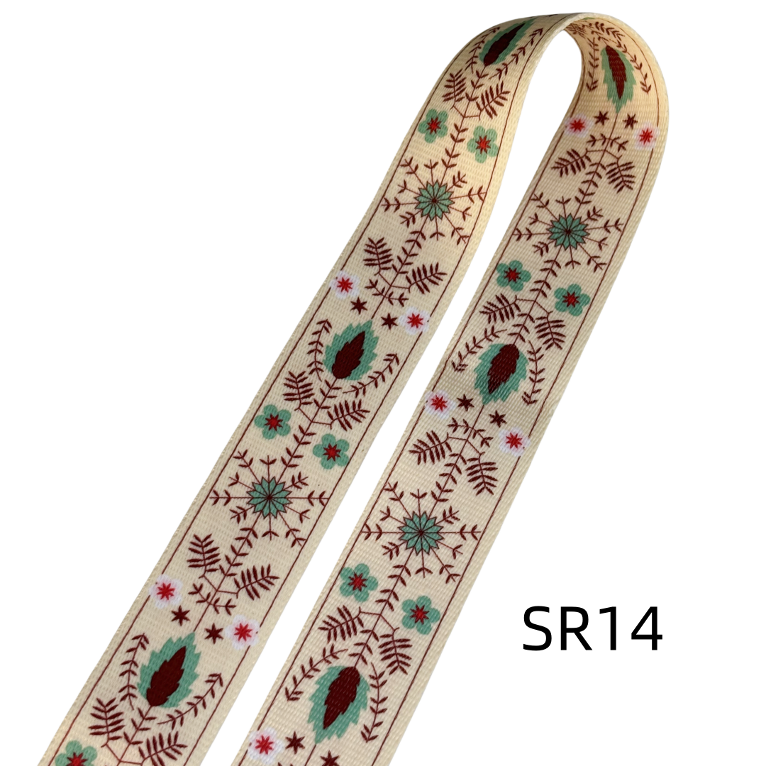 Sangle à motifs en 38mm - Multicolore - Épaisseur 1mm