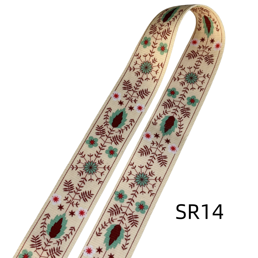 Bandoulière réglable pour sac - sangles à motifs - 38mm