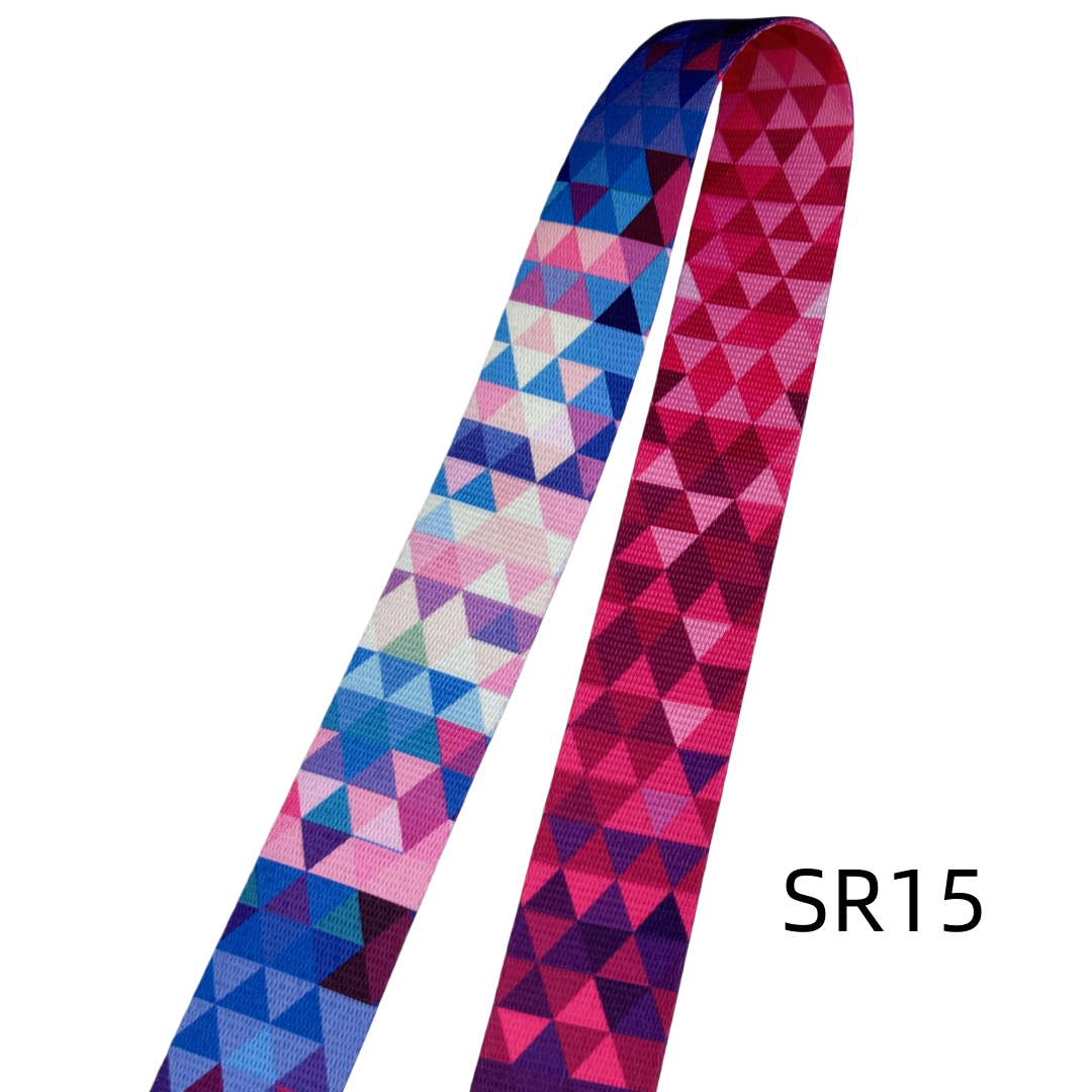 Sangle à motifs en 38mm - Multicolore - Épaisseur 1mm